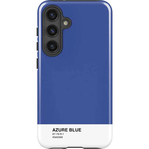 Azure Blue Galaxy S24 Plus Impact Case